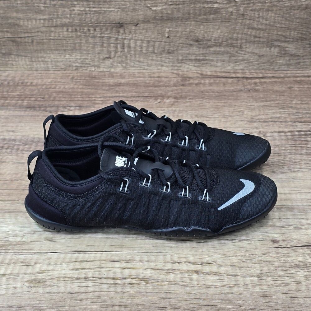 Nike Free 1.0 Cross Bionic Women's Size 7.5 Black Training Shoes 641530-001 NEW